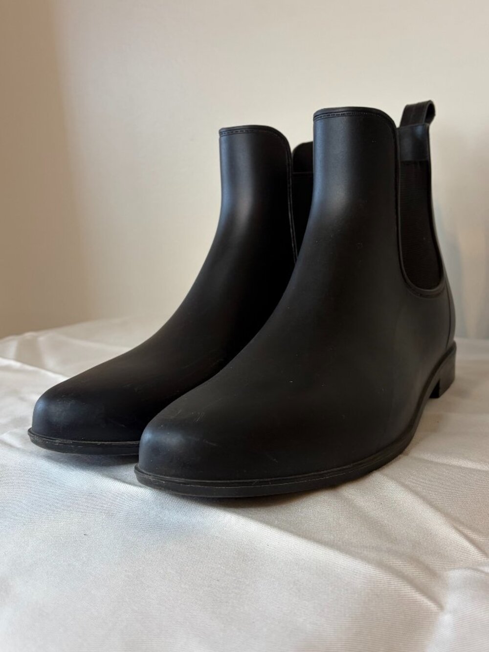 Target A New Day Black Chelsea Rain Boots Size 11